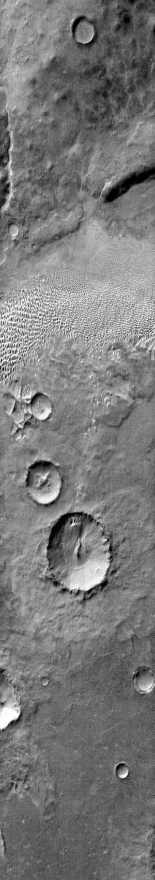 NASA image: Aonia Terra Dunes IR