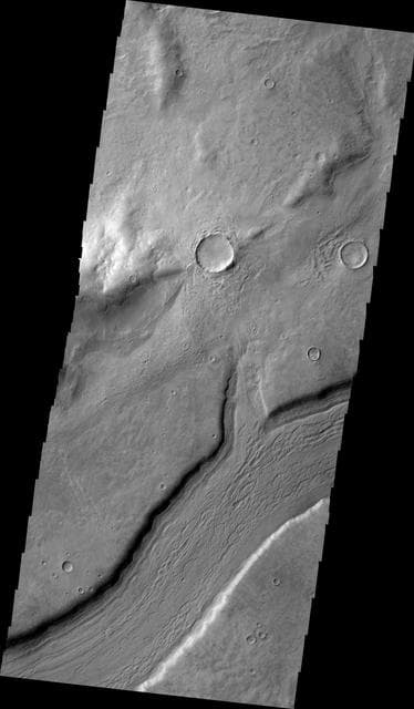 NASA image: Reull Vallis