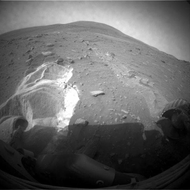 NASA image: Spirit Wheels Digging into Soft Ground, Sol 1899