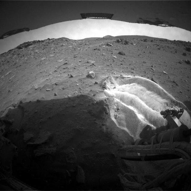 NASA image: Rear View Southward from Troy