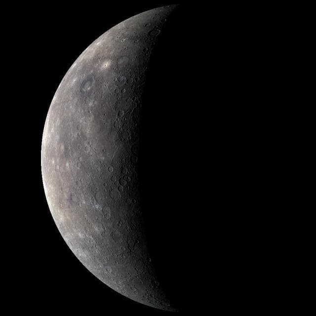 NASA image: A Color View of the Solar System Innermost Planet