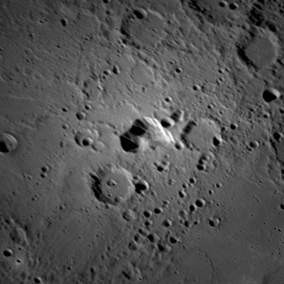 NASA image: A Newly Identified Candidate for an Explosive Volcanic Vent on Mercury