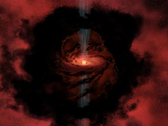 NASA image: Dusty Beginnings of a Star