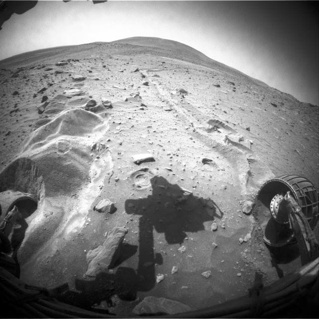 NASA image: Movement from Spirit Third Extrication Drive
