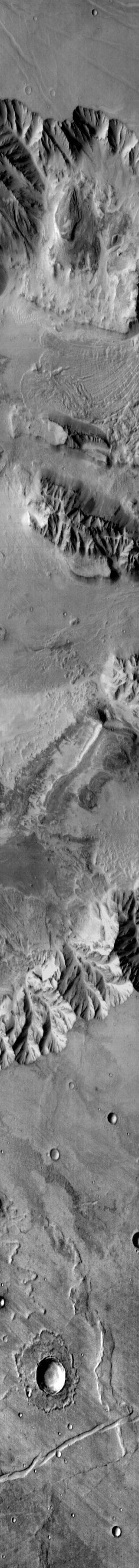 NASA image: Coprates Chasma