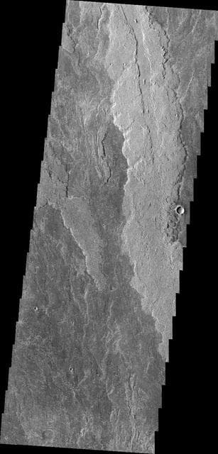 NASA image: Arsia Mons Flows