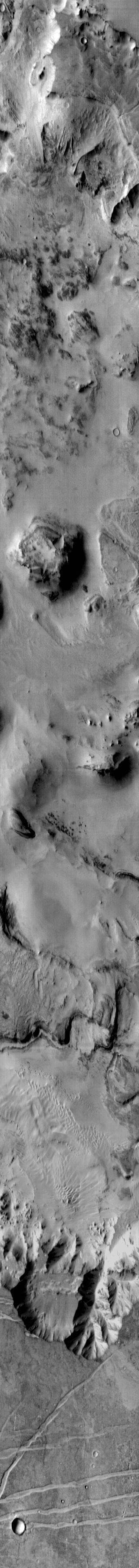 NASA image: Melas Chasma Floor