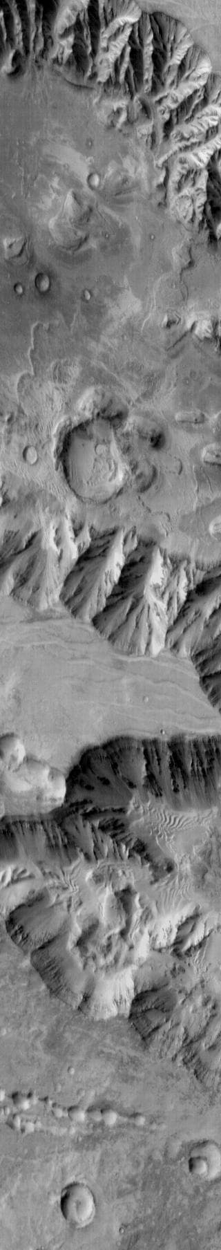 NASA image: Coprates Chasma
