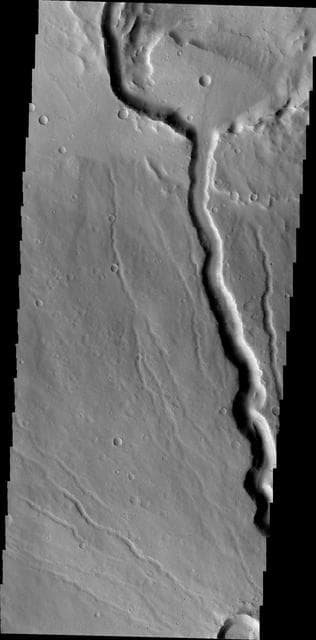 NASA image: Ceraunius Tholus