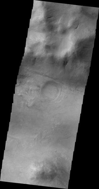NASA image: Gullies on Argyre Basin