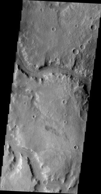 NASA image: Naktong Vallis