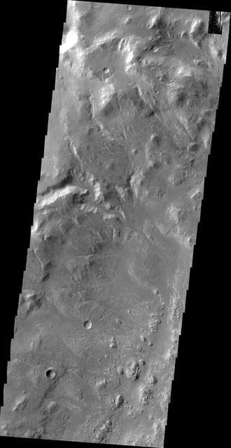 NASA image: Uzboi Vallis