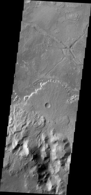 NASA image: Holden Crater Fan