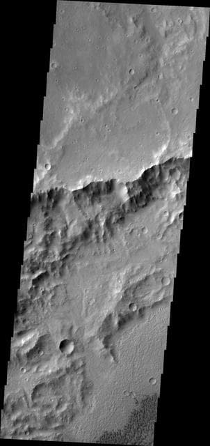 NASA image: Dunes in Tyrrhena Terra
