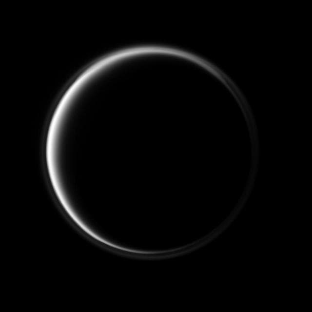 NASA image: Dark Side Ring of Light