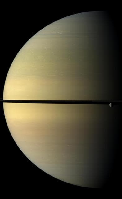 NASA image: Stately Saturn