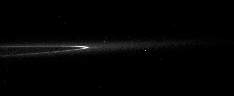 NASA image: Faint Ring, Bright Arc