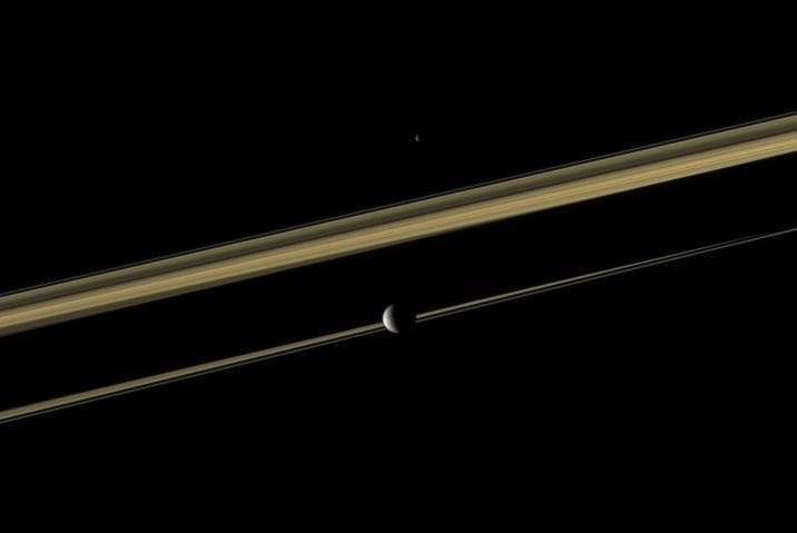 NASA image: Color Between Moons