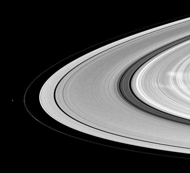 NASA image: With Ghostly Spokes