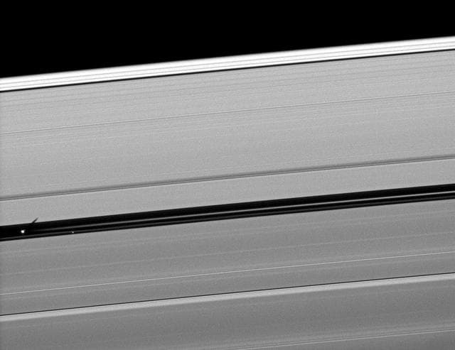NASA image: Shadow from the Gap