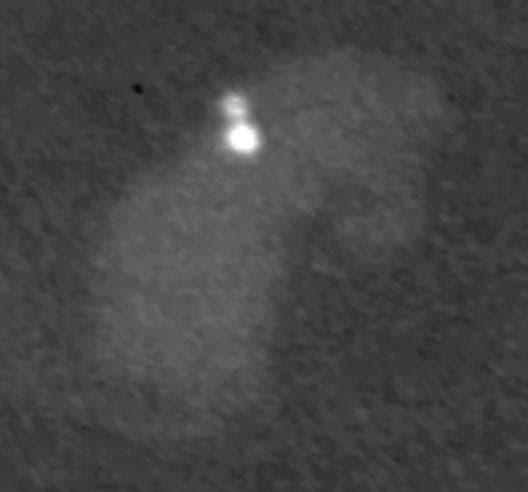 NASA image: Lightning Flashing on Saturn