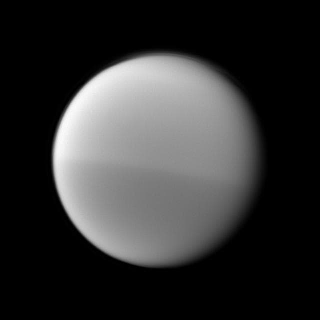 NASA image: Titan Changing Seasons