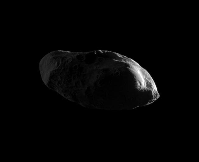 NASA image: Cratered Spud