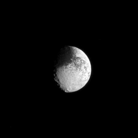 NASA image: Yin Yang Iapetus