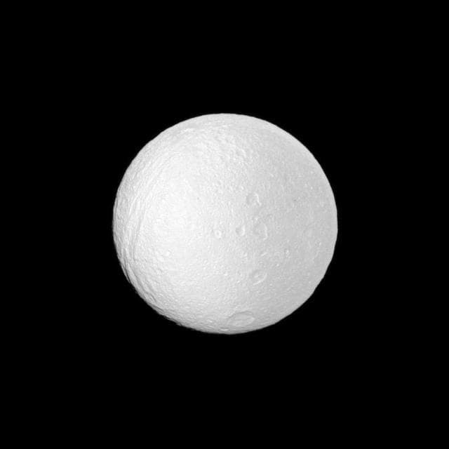 NASA image: Up and Down Tethys