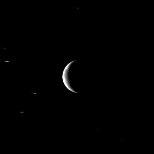 NASA image: Crescent of Changing Terrain