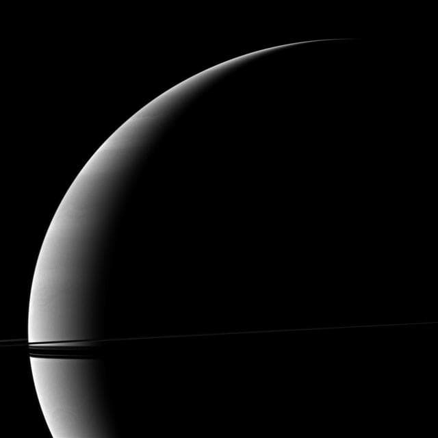 NASA image: Slender Rings
