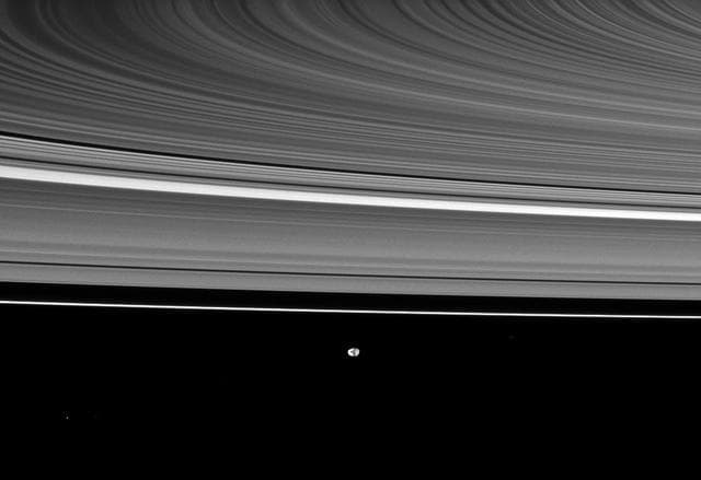 NASA image: Beyond Curved Rings