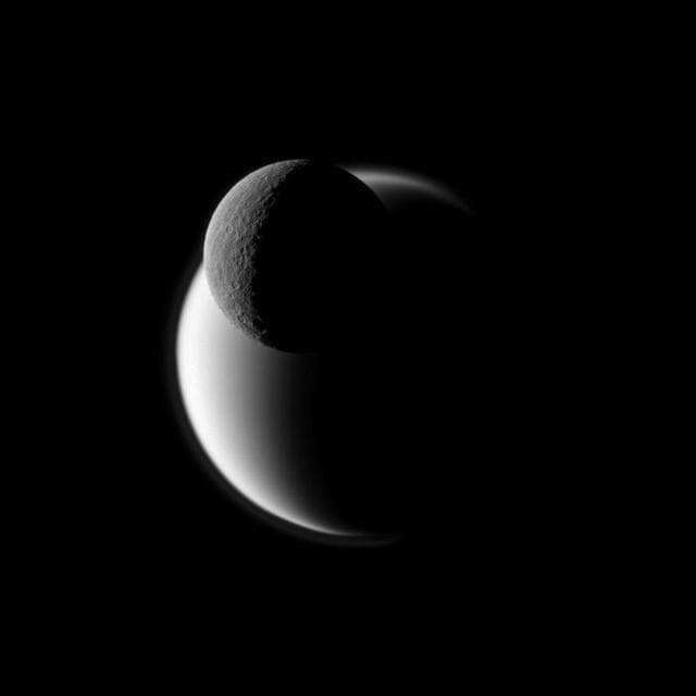 NASA image: Biggest Saturnian Moons