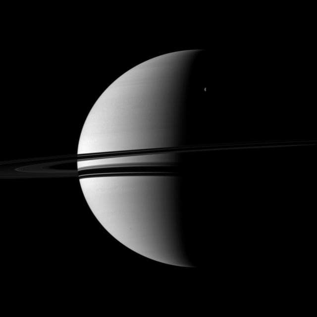NASA image: Crescents Large and Small