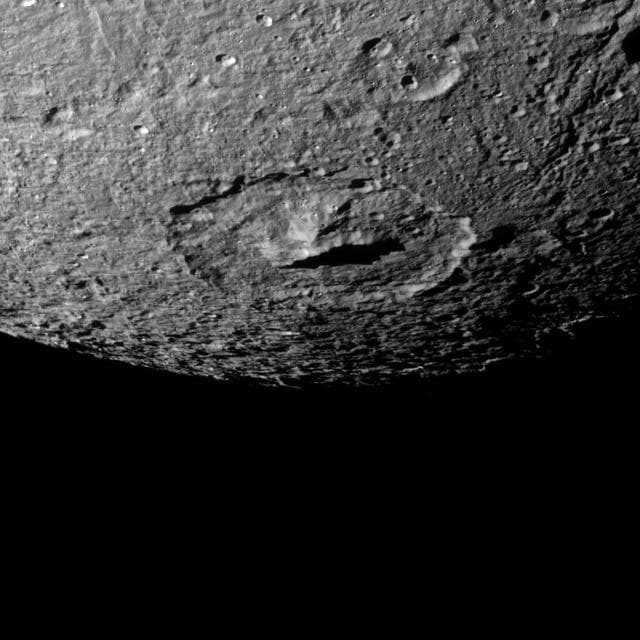 NASA image: Eyeing Erulus Crater