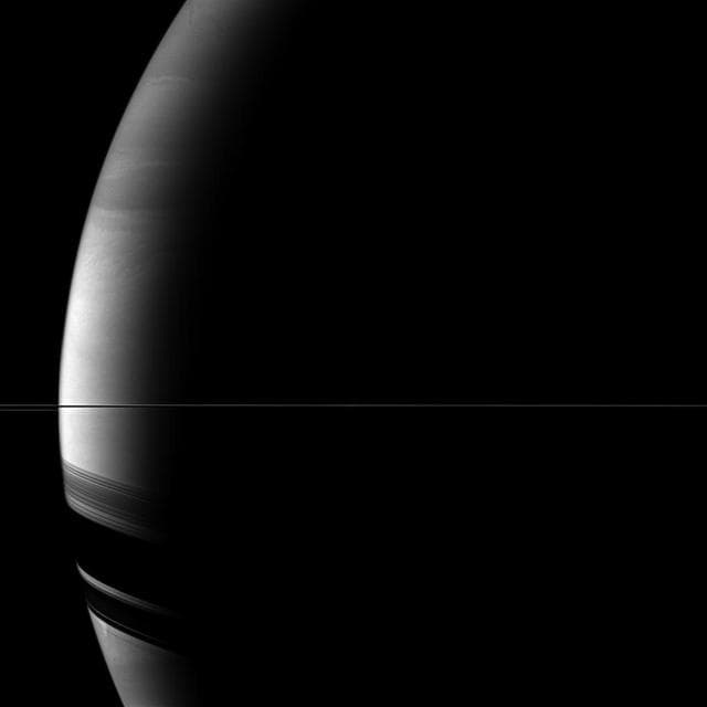NASA image: Thin Line, Broad Shadows