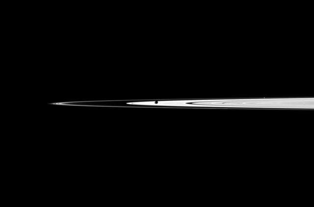 NASA image: Janus in the Way