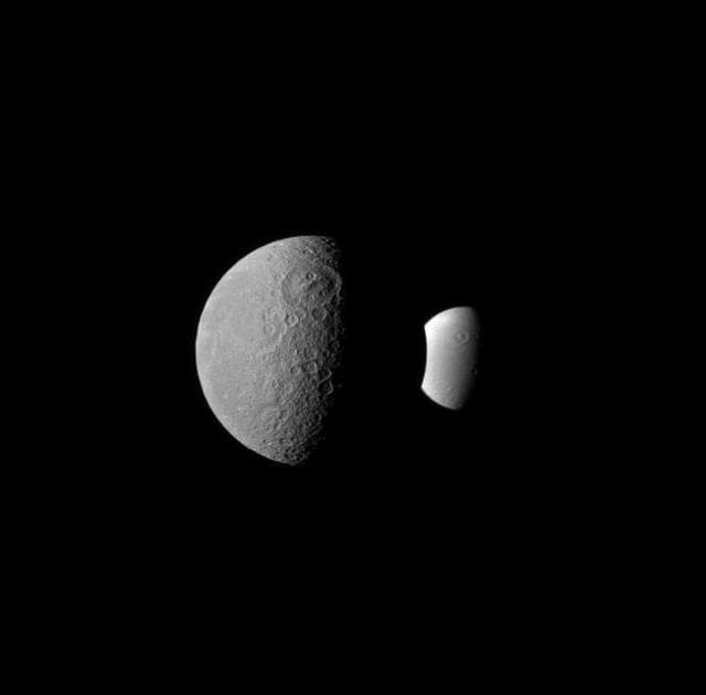 NASA image: Look-alike Moons