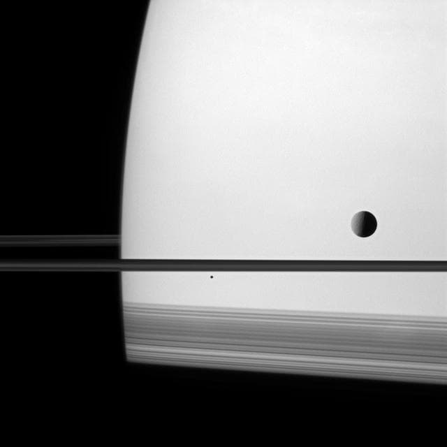 NASA image: Cut Off by Shadows