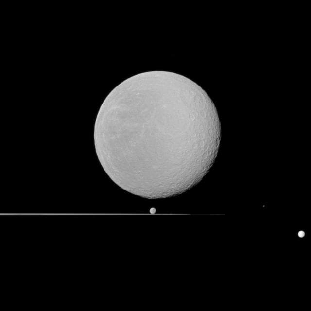 NASA image: Five Orbs