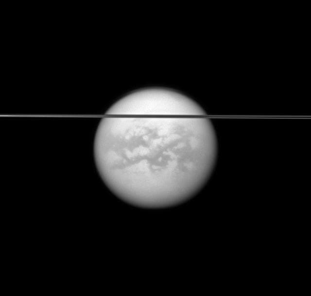 NASA image: Slicing Before Titan