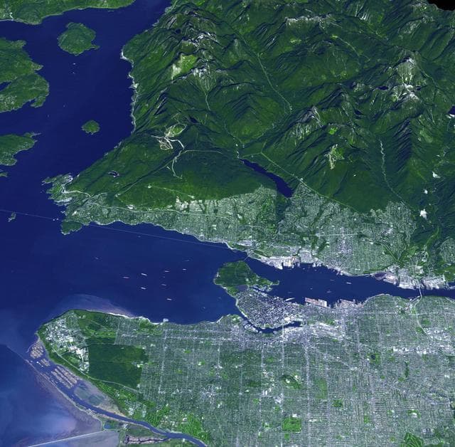 NASA image: Vancouver Olympic Site Captures a Gold for Natural Grandeur 