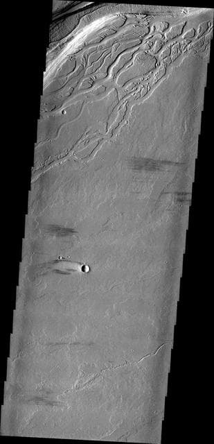 NASA image: Olympica Fossae