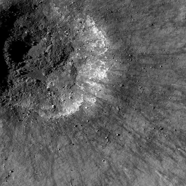 NASA image: Recent Impact