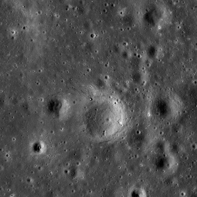 NASA image: First Look: Apollo 12 and Surveyor 3