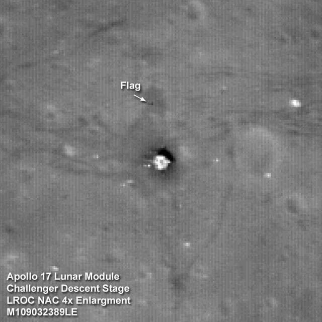 NASA image: Exploring the Apollo 17 Site