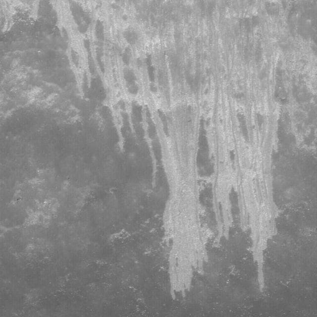 NASA image: Landslides in Marius Crater