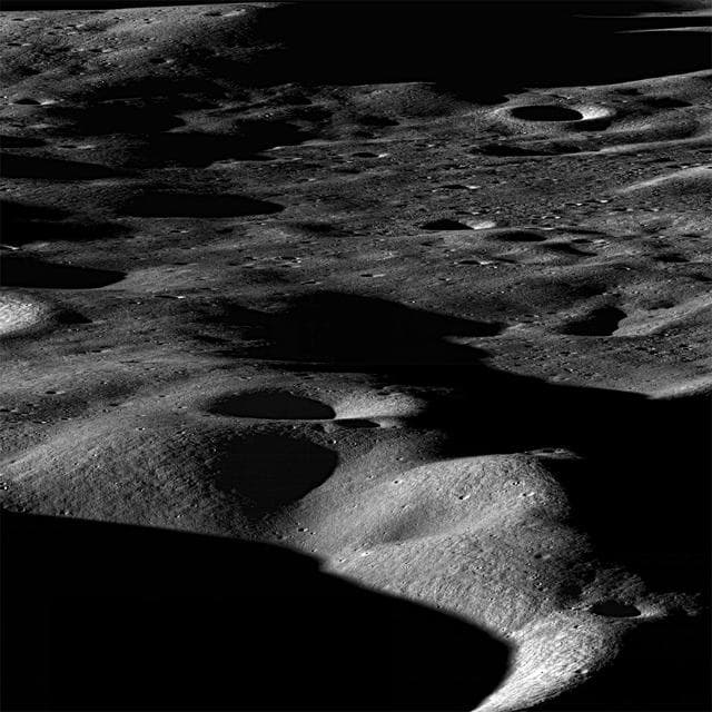 NASA image: Mountains of the Moon