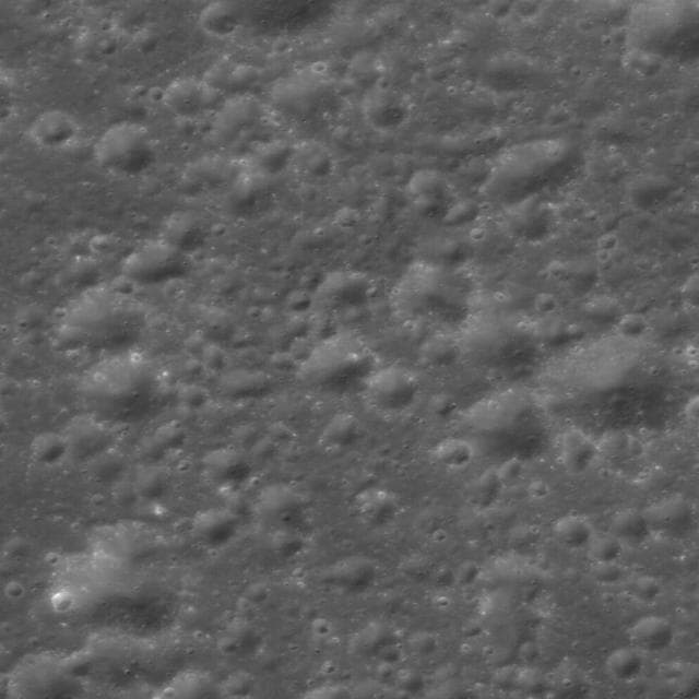NASA image: Cluster of Farside Secondary Craters