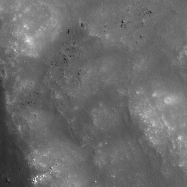 NASA image: Crater Wall in Van de Graaff